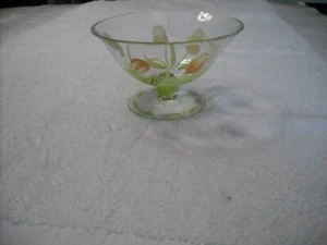 Princess House Cottage Tulpensockel Kompott Süßigkeiten Nuss Schale EUC - Bild 1 von 5