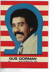 1983 Topps Superman III: Gus Gorman Sticker Card #4