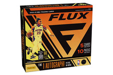 2022 23 Panini Flux Basketball HOBBY BOX Factory Sealed 10 Packs 1 AUTO