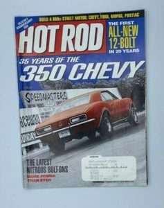 Hot Rod Magazine Feb 2002, 35 Years of the 350 Chevy, Free Shipping - Picture 1 of 6