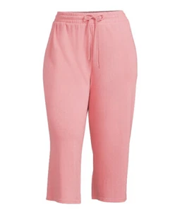 Terra & Sky Women 0X(14W) Elastic Drawstring Waist Capri  new with tags - Picture 1 of 15