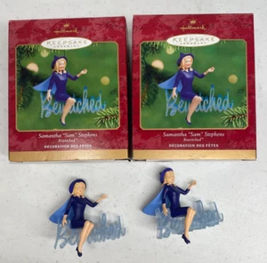 HALLMARK "STREGATO - SAMANTHA "SAM" STEPHENS" ORNAMENTO (2001) NE OTTIENI 2!! - Foto 1 di 2