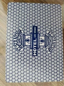 VINTAGE LAS VEGAS - SINGLE SWAP PLAYING CARD - EL RANCHO - Picture 1 of 1