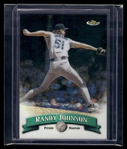 1998 Finest Refractor No Coating #237 Randy Johnson Mariners HOF - Picture 1 of 2