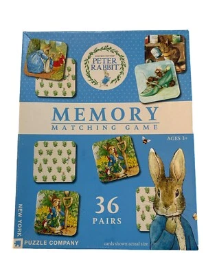 Peter Rabbit Memory Matching Game Vintage - Image 1 of 4