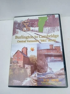 Burlington To Cambridge B&L Route Railroad DVD 2011 Tell Tale Productions  - Picture 1 of 3