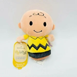 Peanuts Charlie Brown Plush Itty Bittys Hallmark - Picture 1 of 5