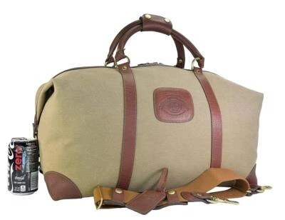 Bolsa de viagem vintage Ghurka Marley Hodgson nº 97 CAVALIER II sarja/couro - Imagem 1 de 4