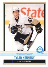 2009-10 O-Pee-Chee Retro Penguins Hockey Card #203 Tyler Kennedy