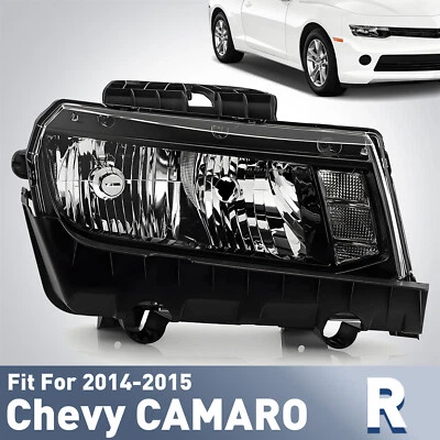 For 2014-2015 Chevrolet Camaro Halogen Headlight w/ Bulb Right Passenger Side Foto 1 de 3