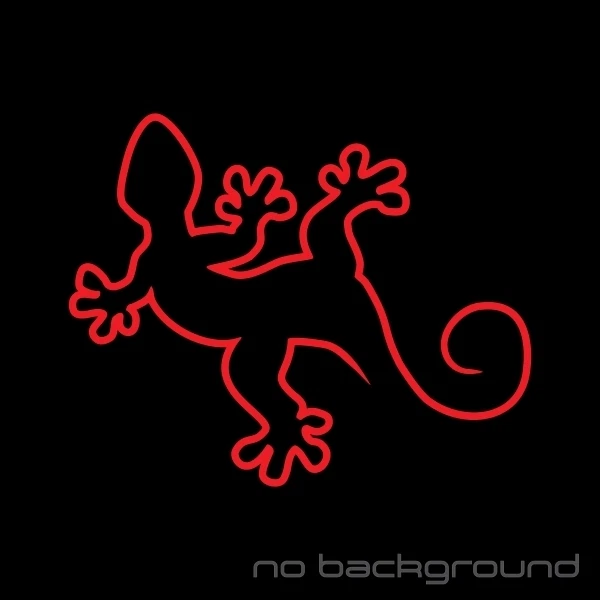 Calcomanía de vinilo pegatina de lagarto gecko - decoración de parachoques de ventana de coche de reptil iguana mascota Foto 1 de 1