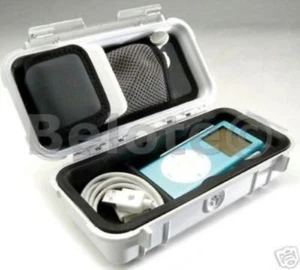 Pelican Micro Case i Pod White i1030 Fits iPod & Mini's - Picture 1 of 1