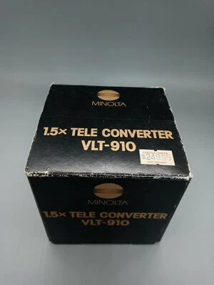 Minolta 1.5X Camera Teleconverter VLT-910  - Image 1 of 4