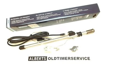 BERU Antenne Heckeinbau Edelstahl, Mercedes W201 (190) W124 W126 W202 AB 1985