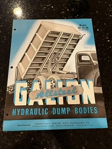 Vintage 1930s Steel Body Company Truck Advertising Dodge Galion Ohio brochure - Picture 1 of 9