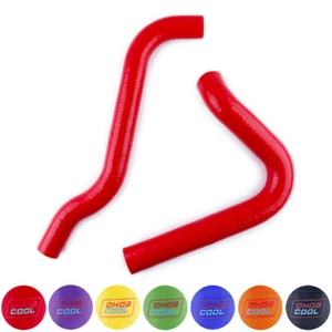 Tubo de tubería de manguera de silicona de radiador rojo para 1967-72 CHEVY SERIE C/K PASTILLA - Imagen 1 de 9