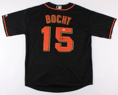 Bruce Bochy Signed San Francisco Giants Custom Jersey (PSA COA) 3xWS Champ - Image 1 of 4