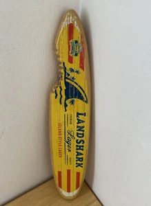 Landshark Lager 11" Shark Bite Surfboard Beer Tap Handle Jimmy Buffet - Picture 1 of 10