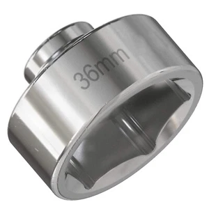 36mm Oil Filter Socket Tool 3/8"Drive Cap Remover Low Profile Socket Wrench C2C6 - Picture 1 of 10