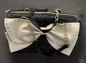 betsey johnson big bow Handbag - Picture 1 of 5