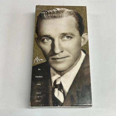 Bing Crosby His Legendary Years 1931-1957 [4-CD Box Set] SEALED *DAMAGED BOX* Foto 1 de 4