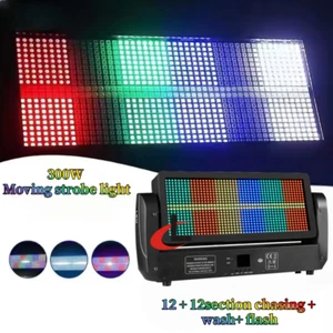 Disco Club LED Strobe DJ Lighting 300W RGB Moving Head Flash Stage Effect Light - Bild 1 von 10