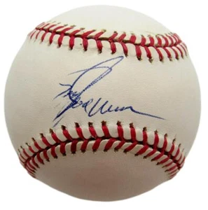 Béisbol OAL autografiado por José Mesa de los Indios de Cleveland JSA - Imagen 1 de 3