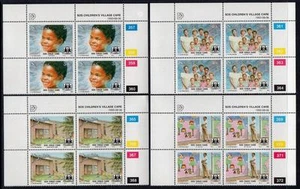 NAMIBIA MNH 1993 SG619-22 S.O.S. Child Care in Namibia  Blocks of 4 - Picture 1 of 1
