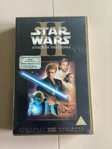 Star Wars II Attack Of The Clones VHS PAL… Special Edition - Picture 1 of 6