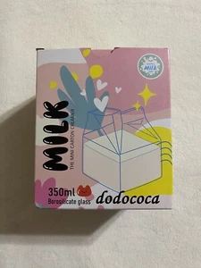 Strawberry Milk Glass Carton - Picture 1 of 4