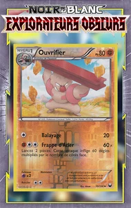 Ouvrifier Reverse- NB05:Explorateurs Obscurs - 59/108 - Carte Pokémon Française - Picture 1 of 1