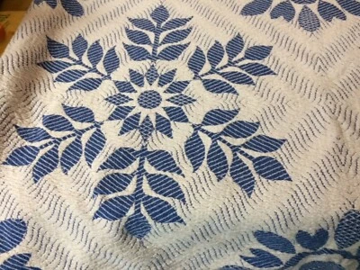 vintage fieldcrest coverlet approximately  77 x 93.  Nice preowned condition.   - Image 1 of 4