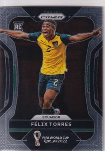 Prizm Soccer World Cup Qatar 2022 Panini No. 78 Felix Torres Rookie Card RC