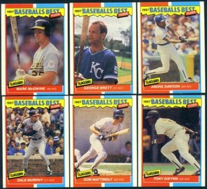 Tony Gwynn #17 1987 Fleer Sluggers/Pitchers