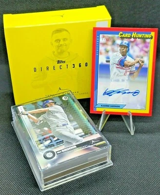 Tarjeta H 2019 Gary Vee Direct 360 Vladimir Guerrero Auto Expos/10 + ¡Juego completo! Foto 1 de 4