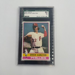1976 TOPPS #355 STEVE CARLTON SGC 7