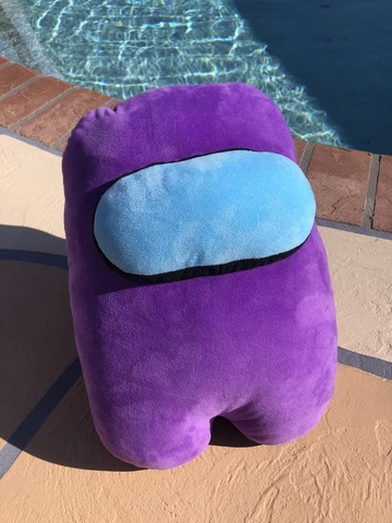 Among Us Purple Crewmate Plush 15” Inch Jumbo Cover