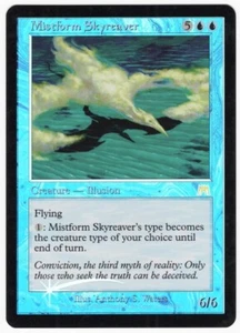 Mistform Skyreaver 2002 Onslaught FOIL Blue Rare Creature MTG NM AZ1 - Picture 1 of 2