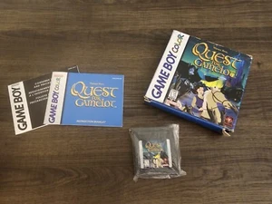 Quest for Camelot Nintendo Game Boy Color GBC Complete in Box CIB - Picture 1 of 9
