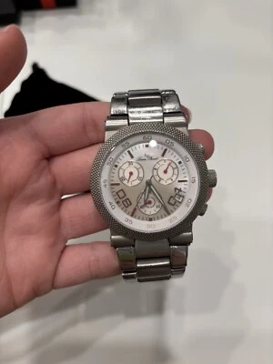 Unisex Lucian Piccard Silver Stainless Steel Watch - Image 1 of 3