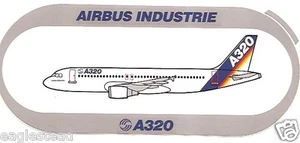 Baggage Label - Airbus - A320 - House V5 - Reversal of Top / Bottom Text (BL479) - Picture 1 of 1