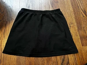 NIKE KNIT WOVEN MINI SKIRT BLACK Size XS 0-2 - Picture 1 of 5