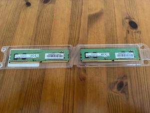 8GB DDR4 2133 Samsung M378A5244CB0 CVF 2x 4GB PC4-21300 DDR4 2666MHz Desktop RAM - Afbeelding 1 van 3