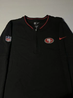 Nike San Francisco 49ers Pullover Sudadera Hombre’s XL Negro NFL Manga Larga Foto 1 de 4