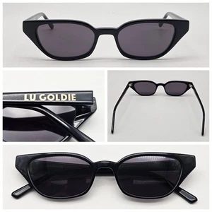 Lu Goldie Margaux Sonnenbrille Black Cat 3 UV400 Made In PRC Unisex Logo Designer  - Bild 1 von 16