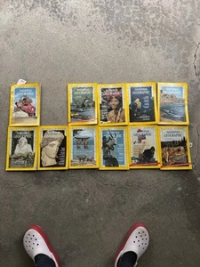 VTG 1967 National Geographic Magazine Full year Collection 11 issues Missing FEB - Foto 1 di 1