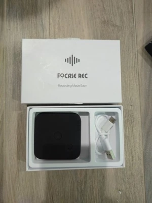 AI Voice Recorder FoCase CR1 Speech-to-Text Summarization 102 Languages OPEN Box - Image 1 of 4