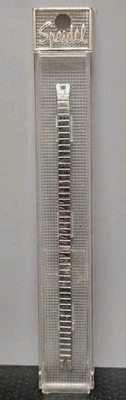 New Speidel Ladies C Ring Twist-O-Flex Ladies Stainless  Watch Band 704/02 L - Image 1 of 4