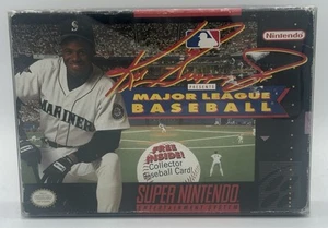 Ken Griffey Jr. Presents Major League Baseball (Super Nintendo) SNES CIB Clean - Picture 1 of 2
