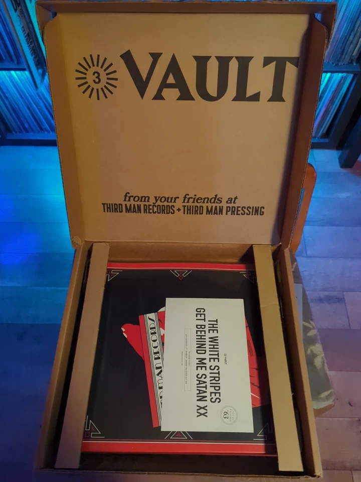 THE WHITE STRIPES - GET BEHIND ME SATAN XX - THIRD MAN VAULT #63 - New/Unplayed Foto 1 de 1